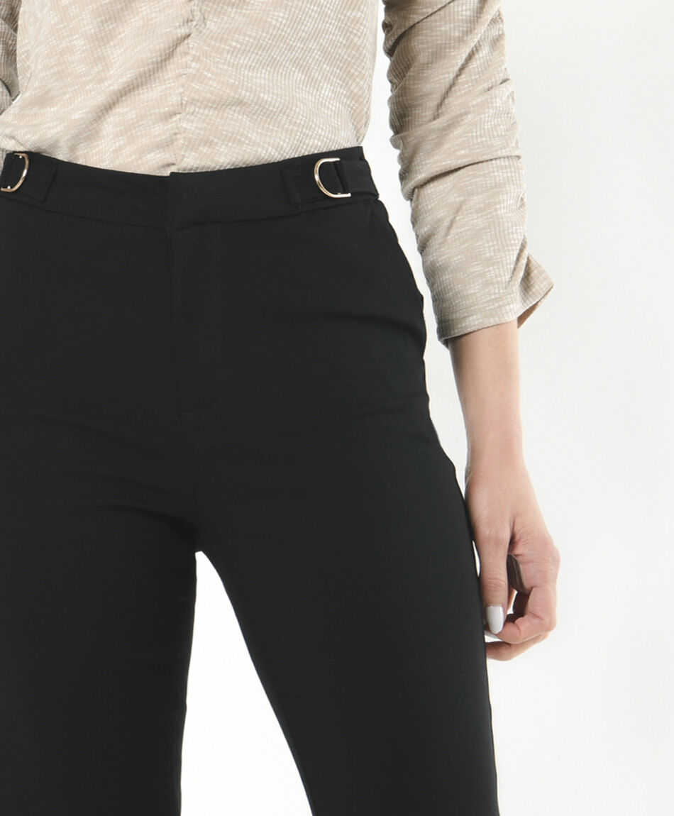 Pantal&oacute;n mujer argollas