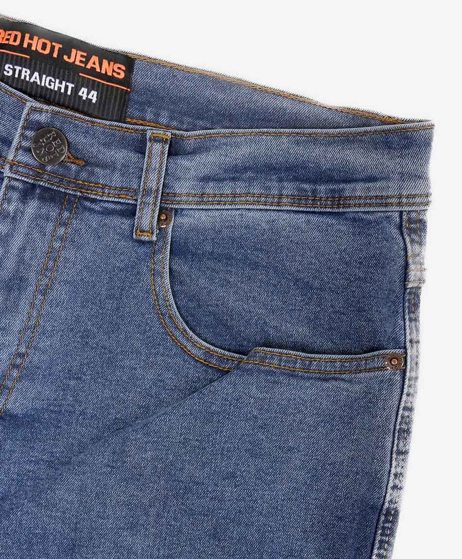 Jeans hombre cl&aacute;sico straight