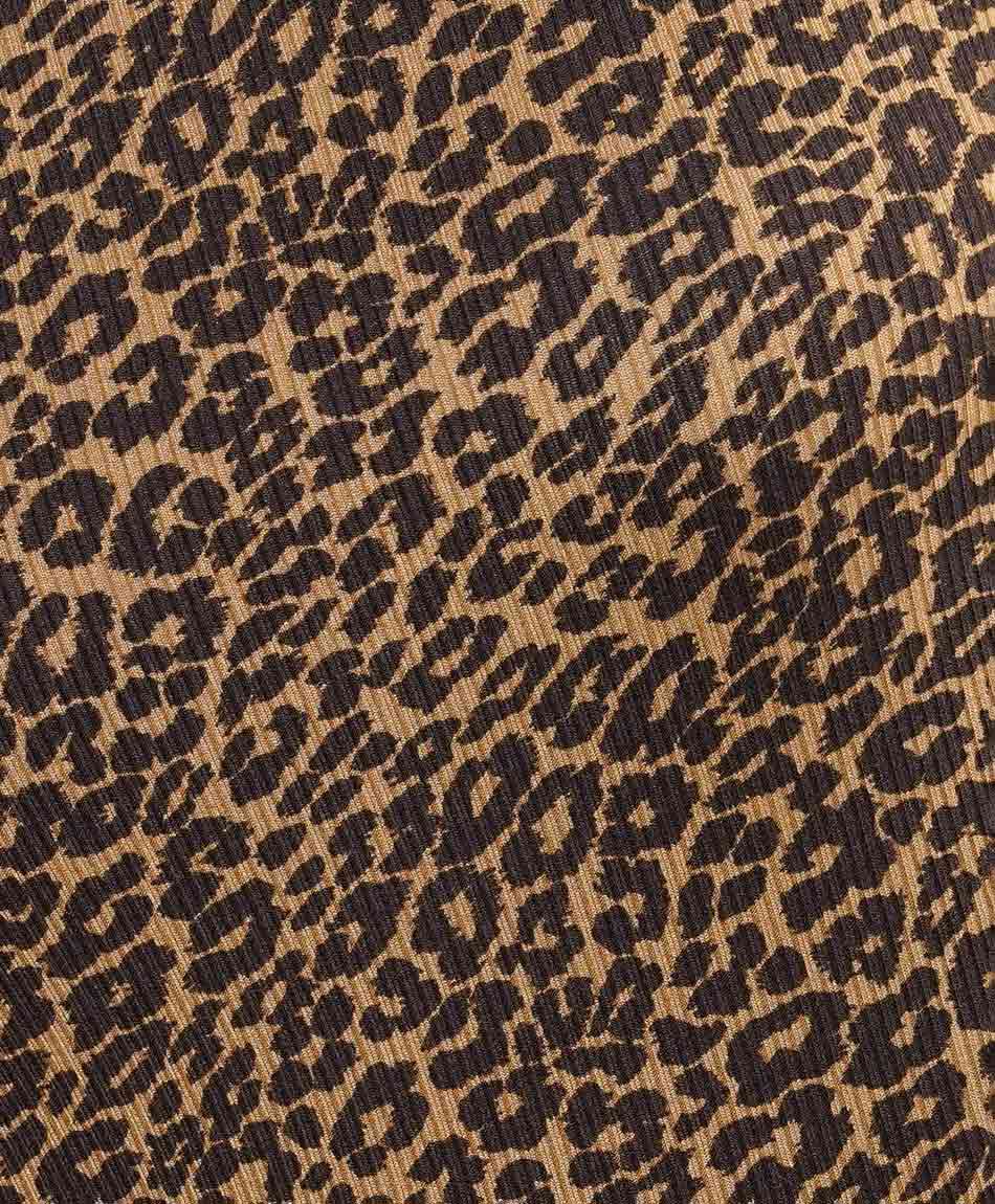 Polera mujer cuello redondo animal print