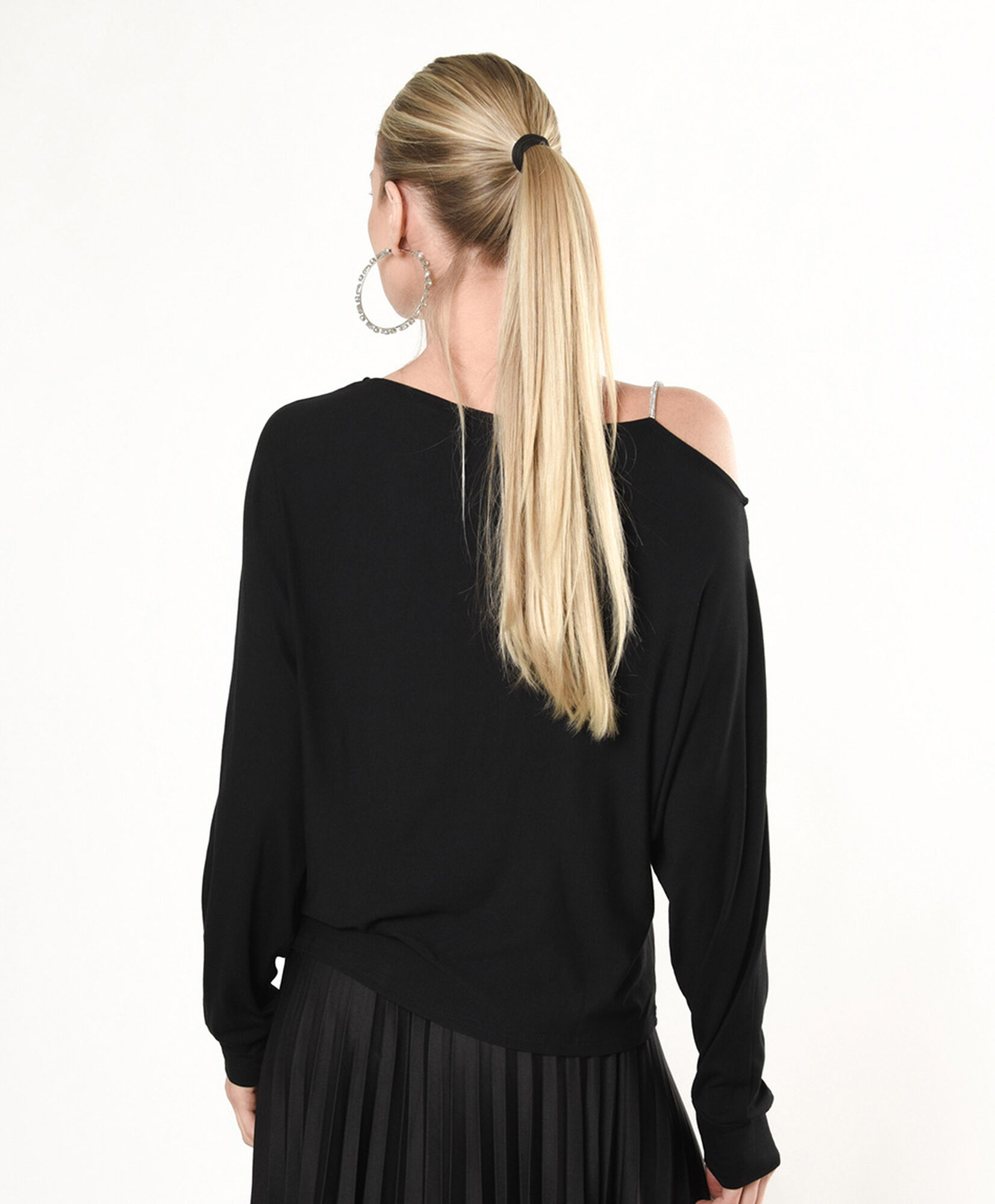 Polera mujer tirante brillante Polera mujer tirante brillante