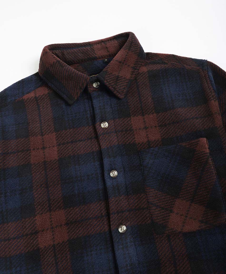 Chaqueta hombre franela escoc&eacute;s