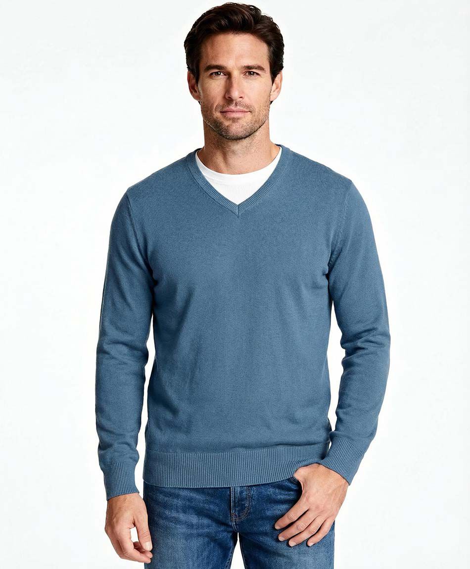 Sweater hombre cuello v