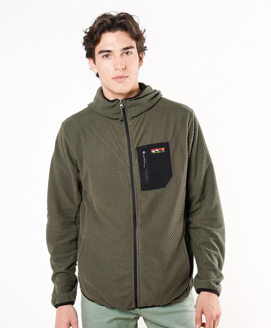 Poler&oacute;n hombre outdoor textura