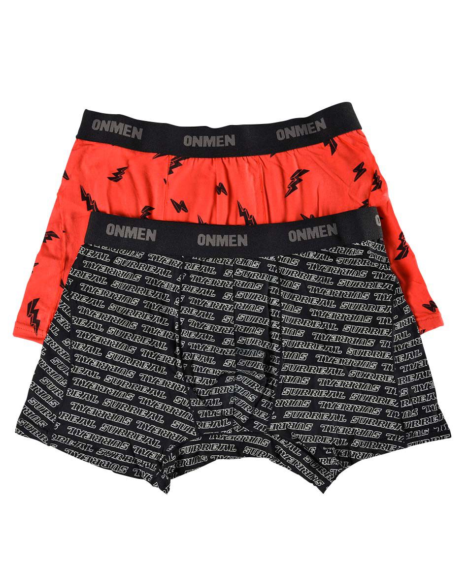 Boxer pack 2 estampado