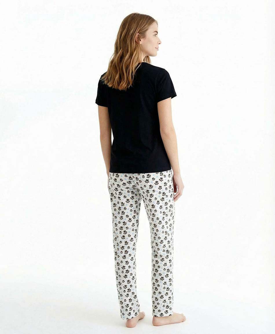 Pijama mujer sue&ntilde;o gatuno