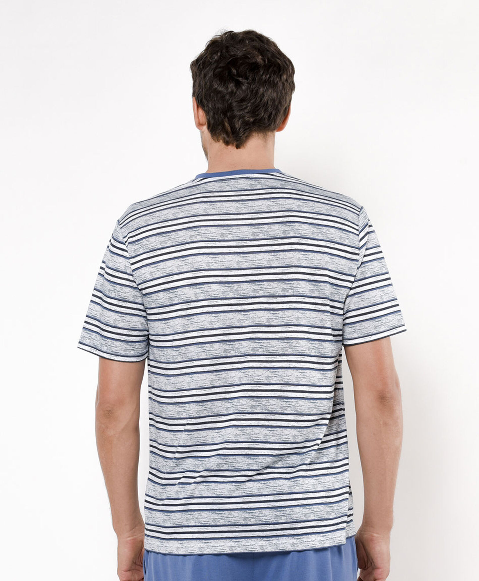 Pijama hombre bolsillo azul Pijama hombre bolsillo azul