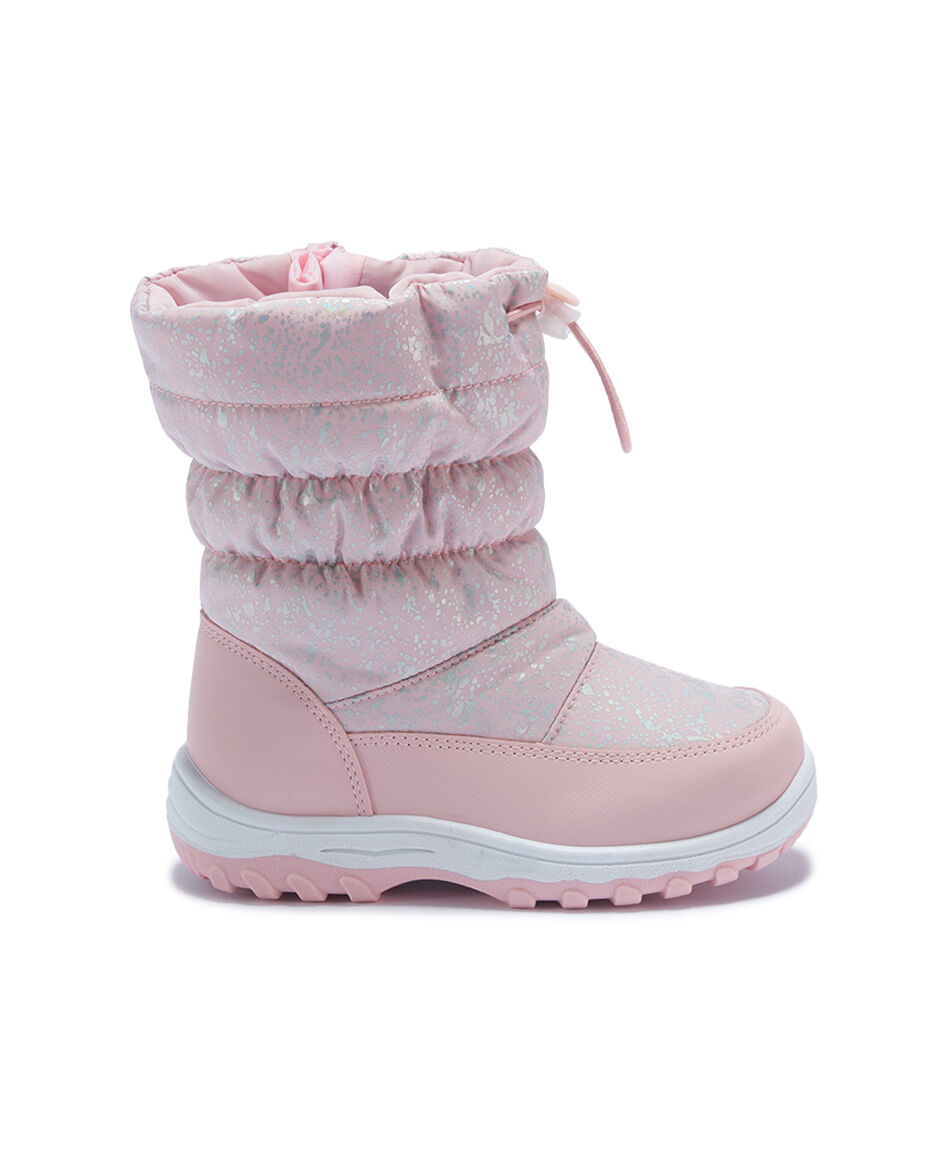 Bota ni&ntilde;a dise&ntilde;o parka pink