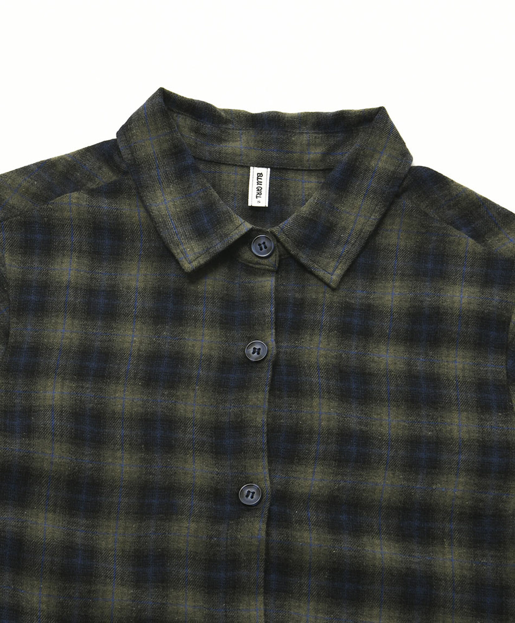 Blusa mujer escocesa verde Blusa mujer escocesa verde