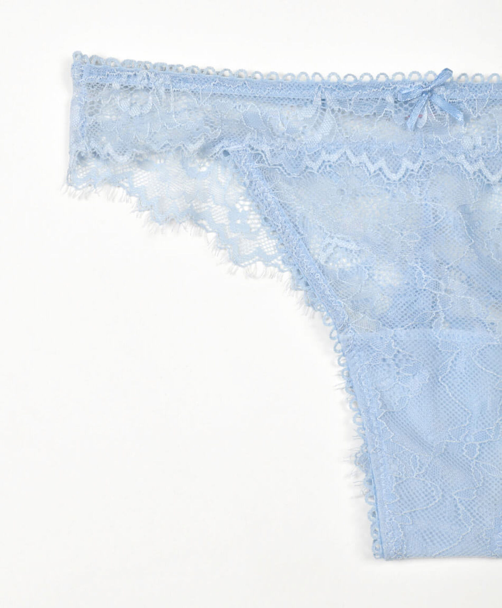 Tanga mjer encaje azul Tanga mjer encaje azul
