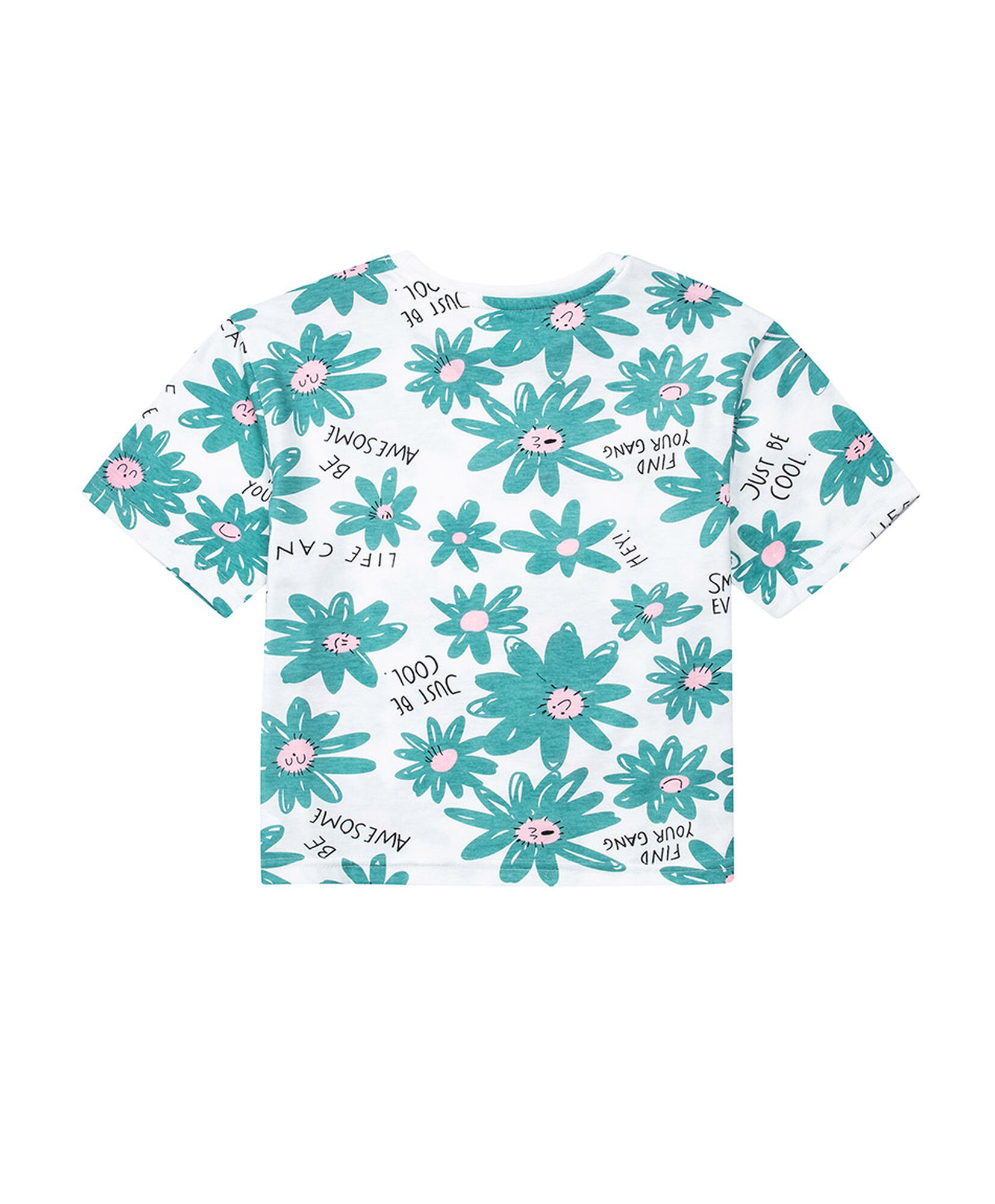 Polera niña flores Polera niña flores