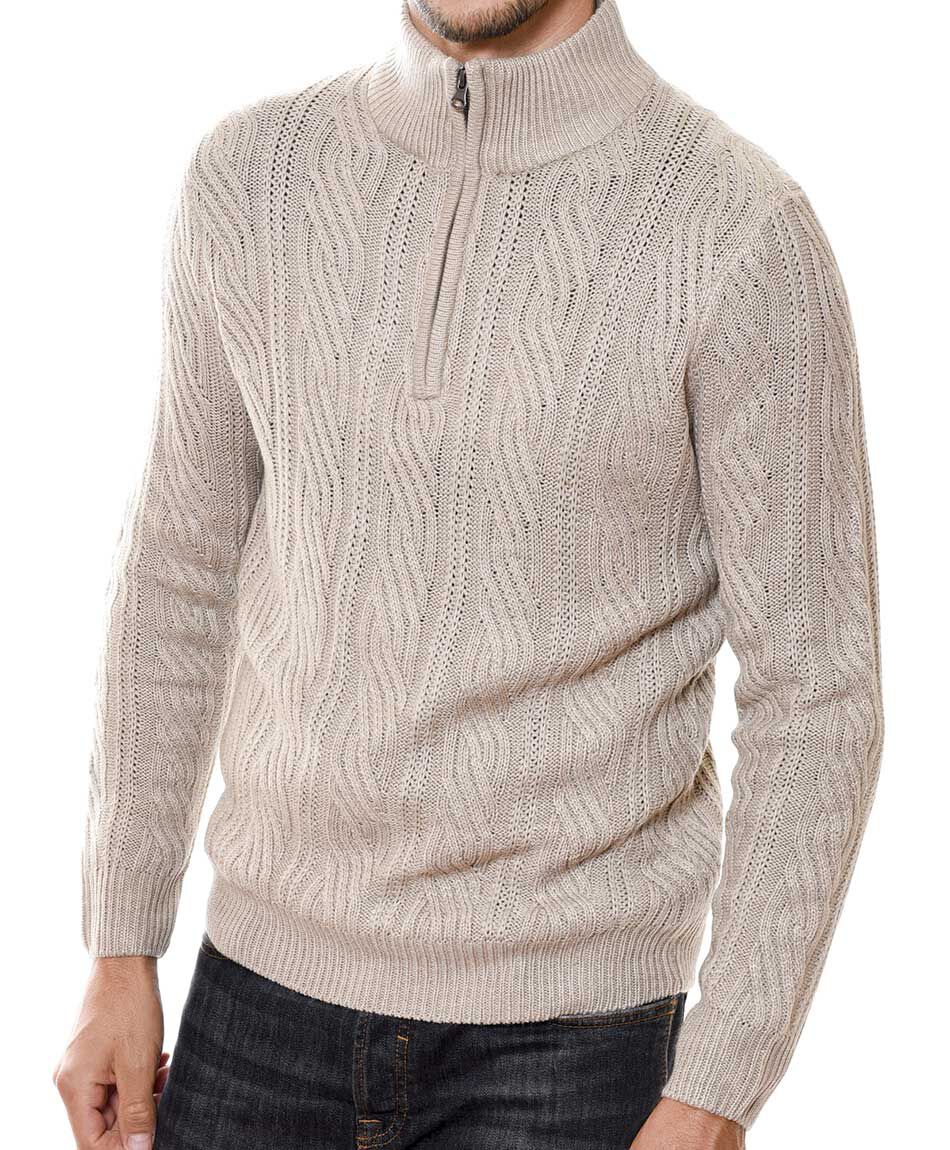 Sweater medio zipper