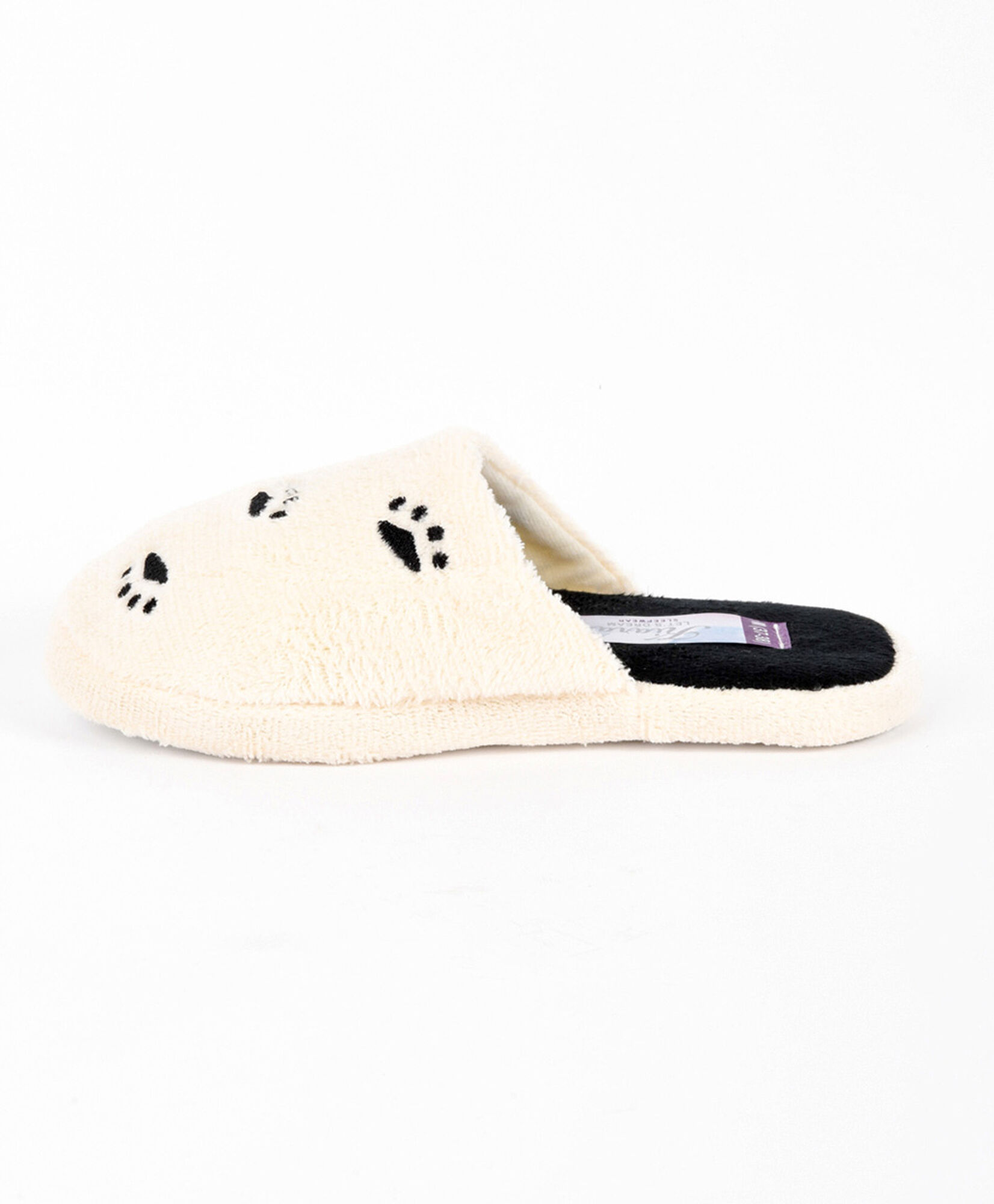 Pantufla mujer huellas Pantufla mujer huellas
