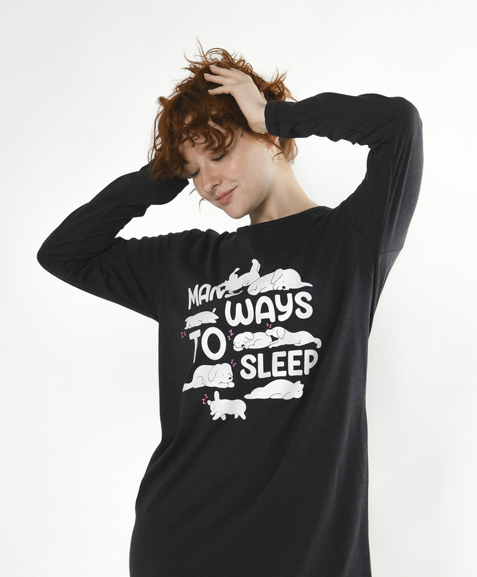 Camisola mujer perritos durmiendo Camisola mujer perritos durmiendo