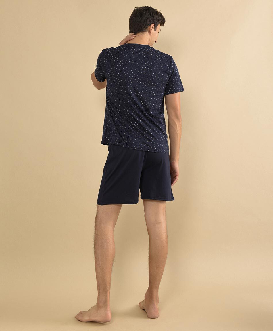 Pijama estampado 2 piezas