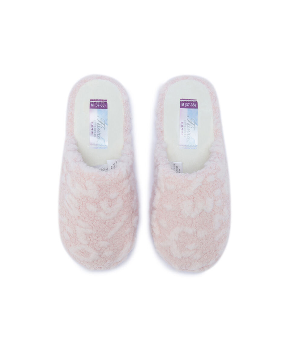 Pantufla mujer chiporro rosa