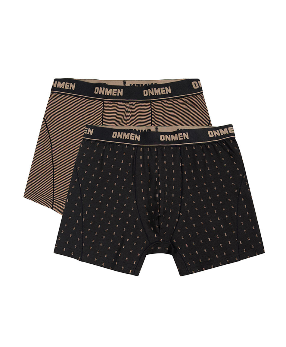 Pack 2 boxer hombre puntos l&iacute;neas