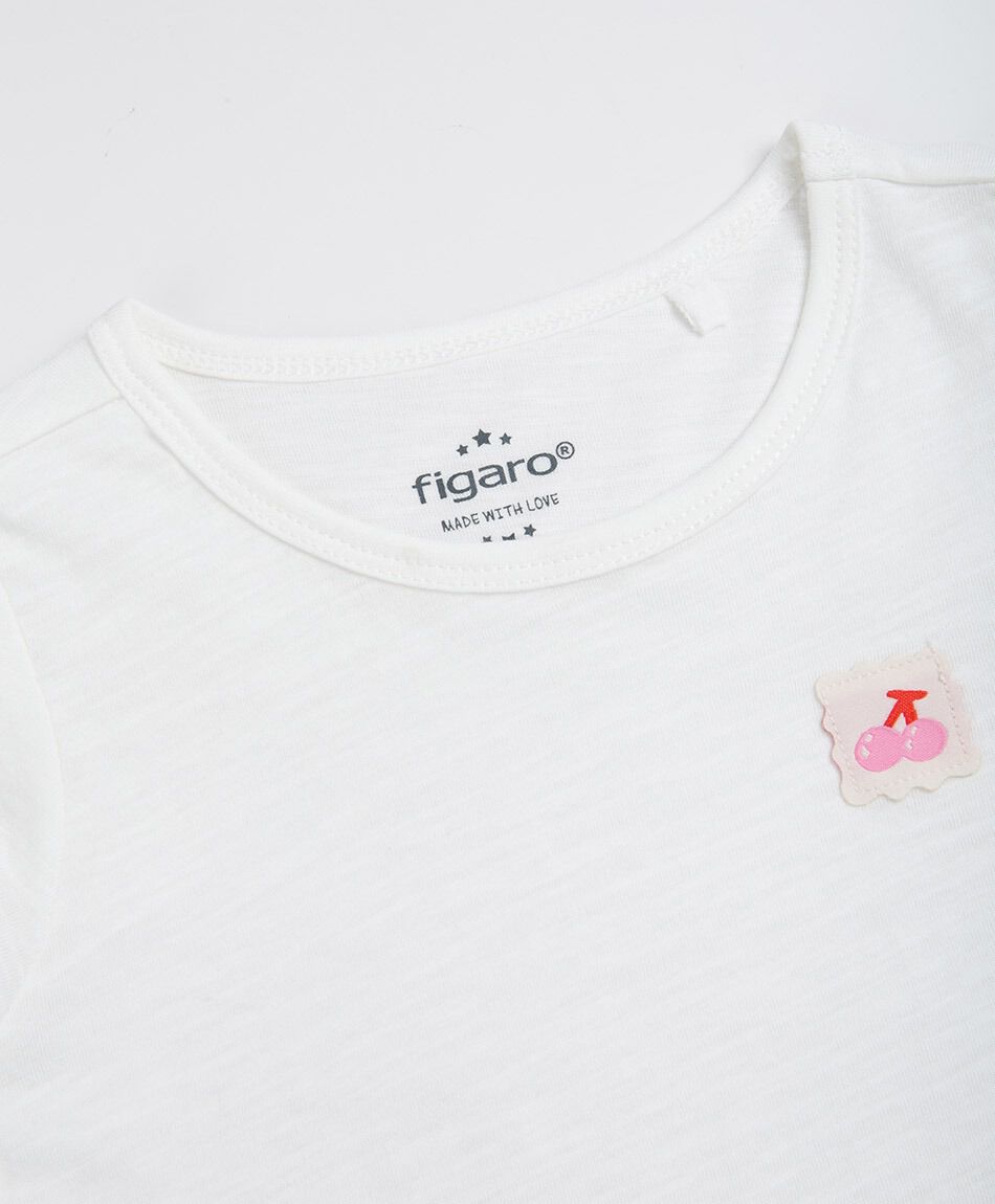 Polera beb&eacute; b&aacute;sica blanca