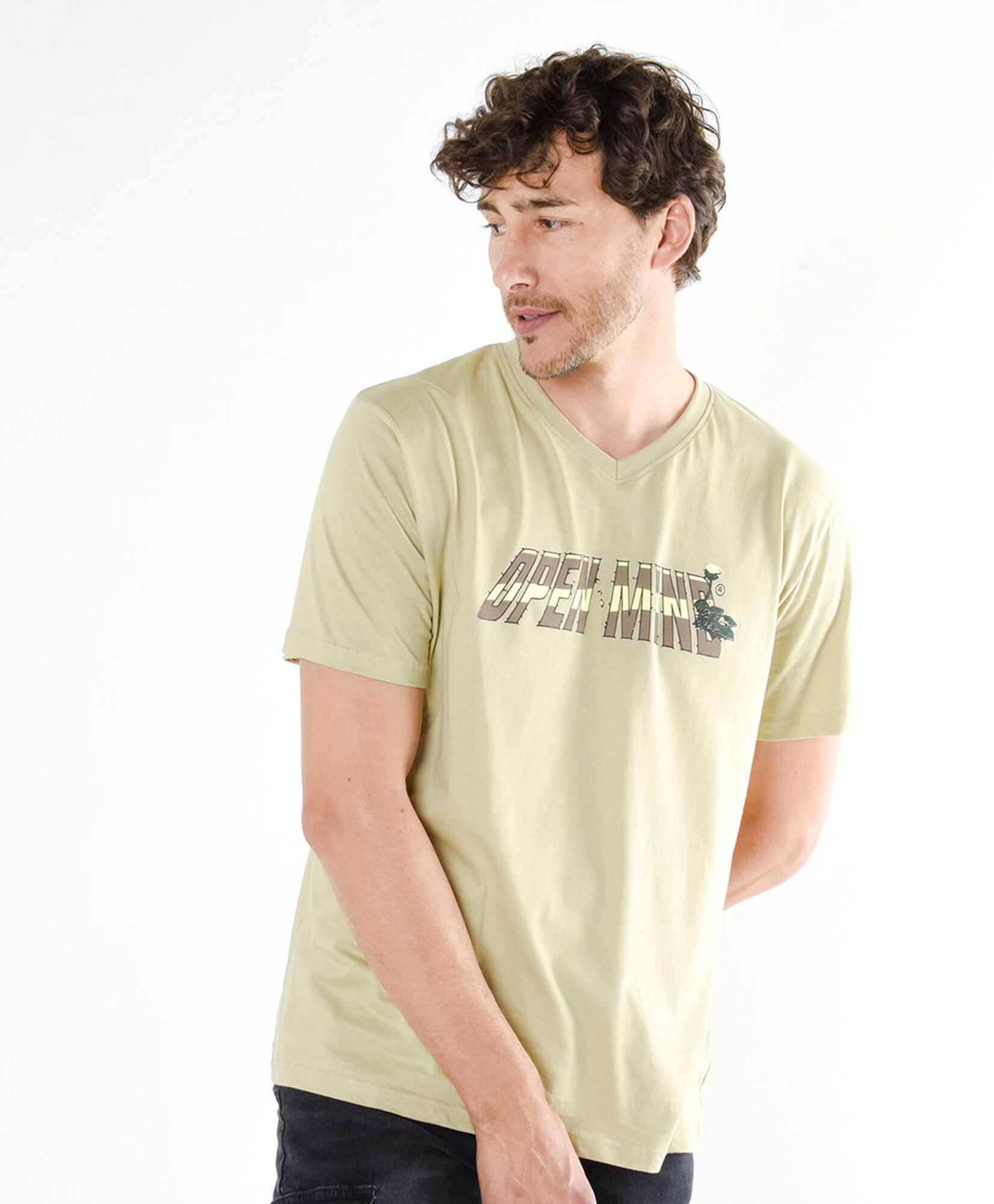 Polera hombre open mind Polera hombre open mind