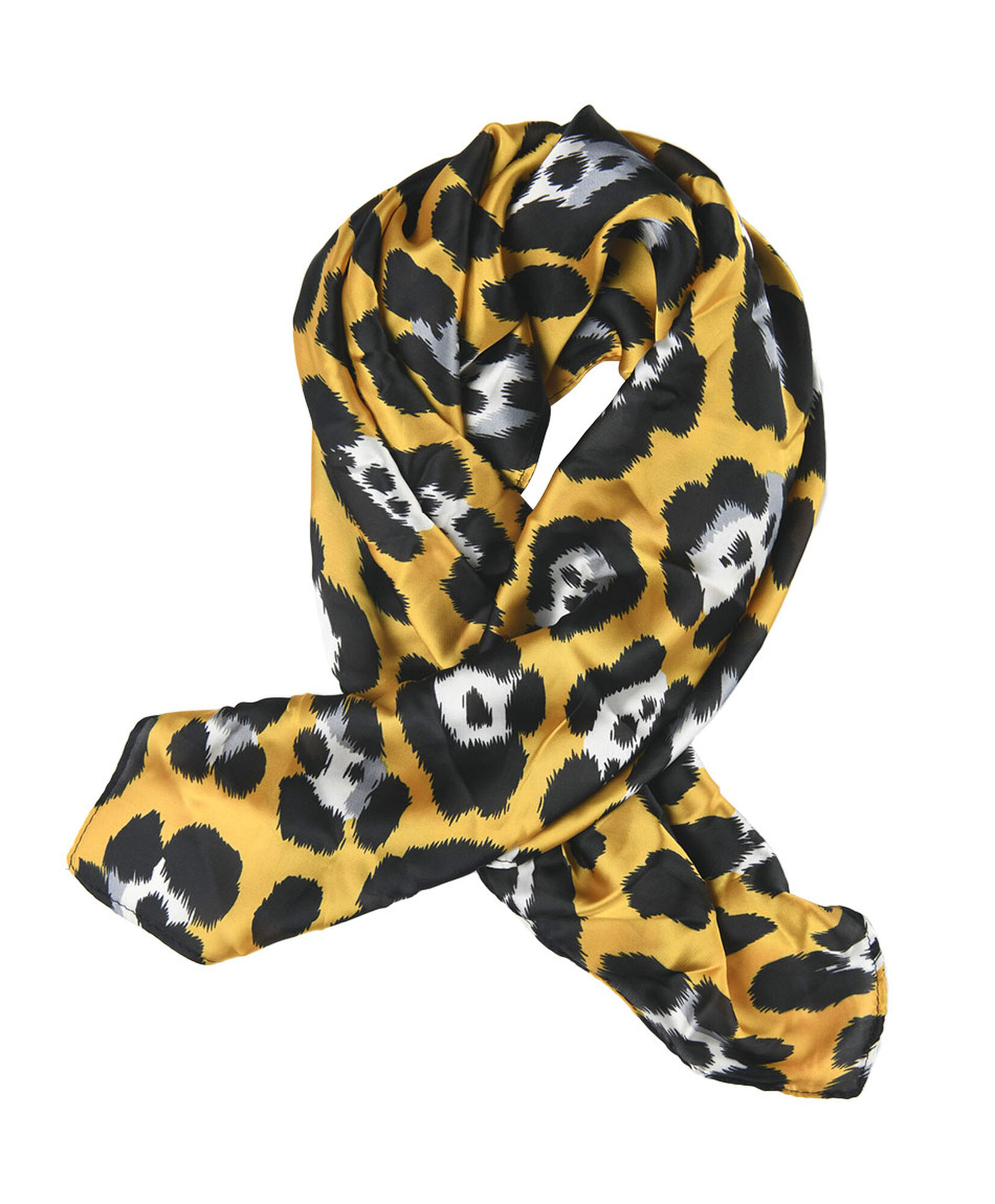 Pañuelo mujer animal print satinado Pañuelo mujer animal print satinado