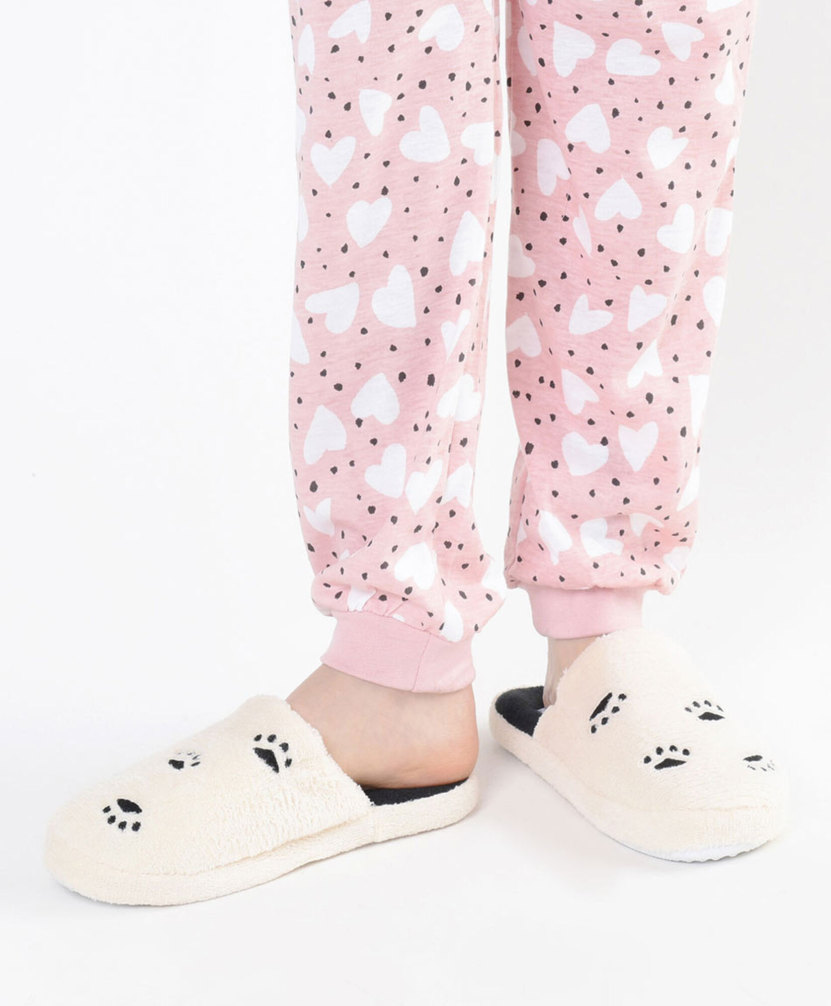 Pantufla mujer huellas Pantufla mujer huellas