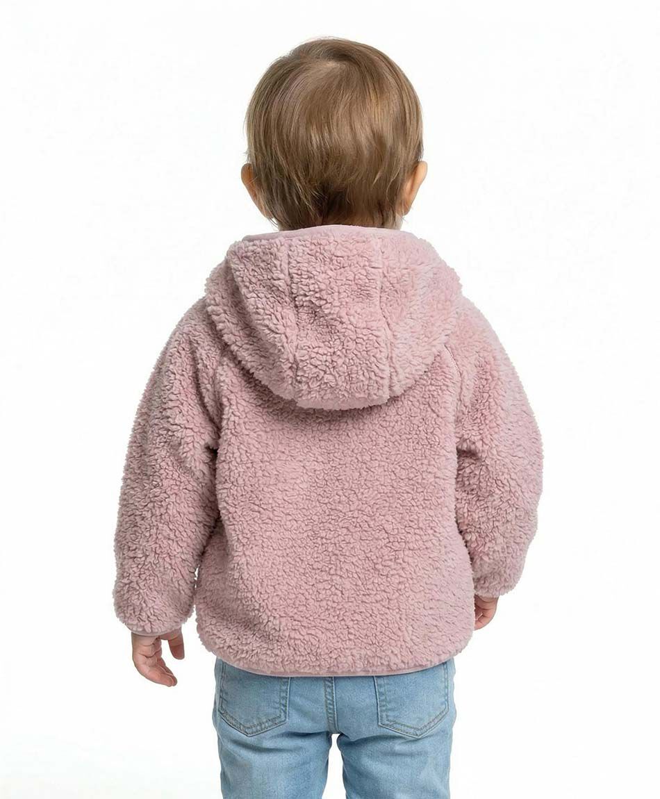 Poler&oacute;n beb&eacute; chiporro rosa