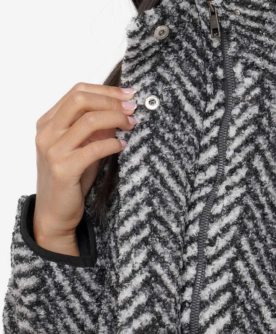 Chaqueta mujer zigzag
