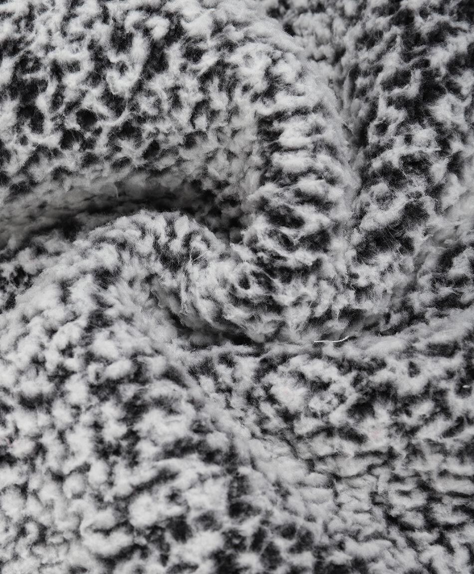 Poler&oacute;n manta mujer oversize melange grey