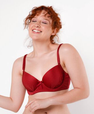 Sostén mujer puntos