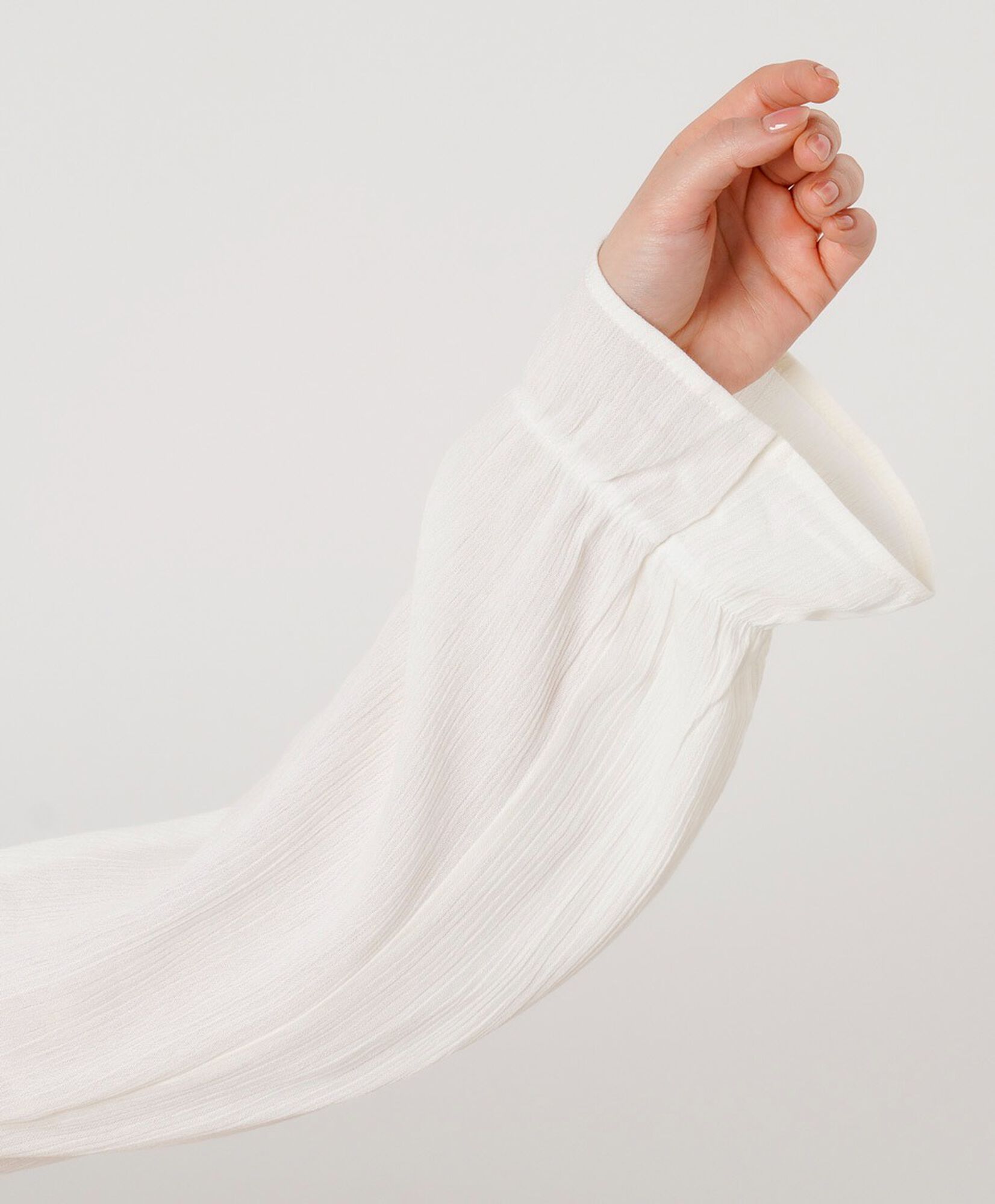 Blusa mujer encaje vuelitos cintura Blusa mujer encaje vuelitos cintura