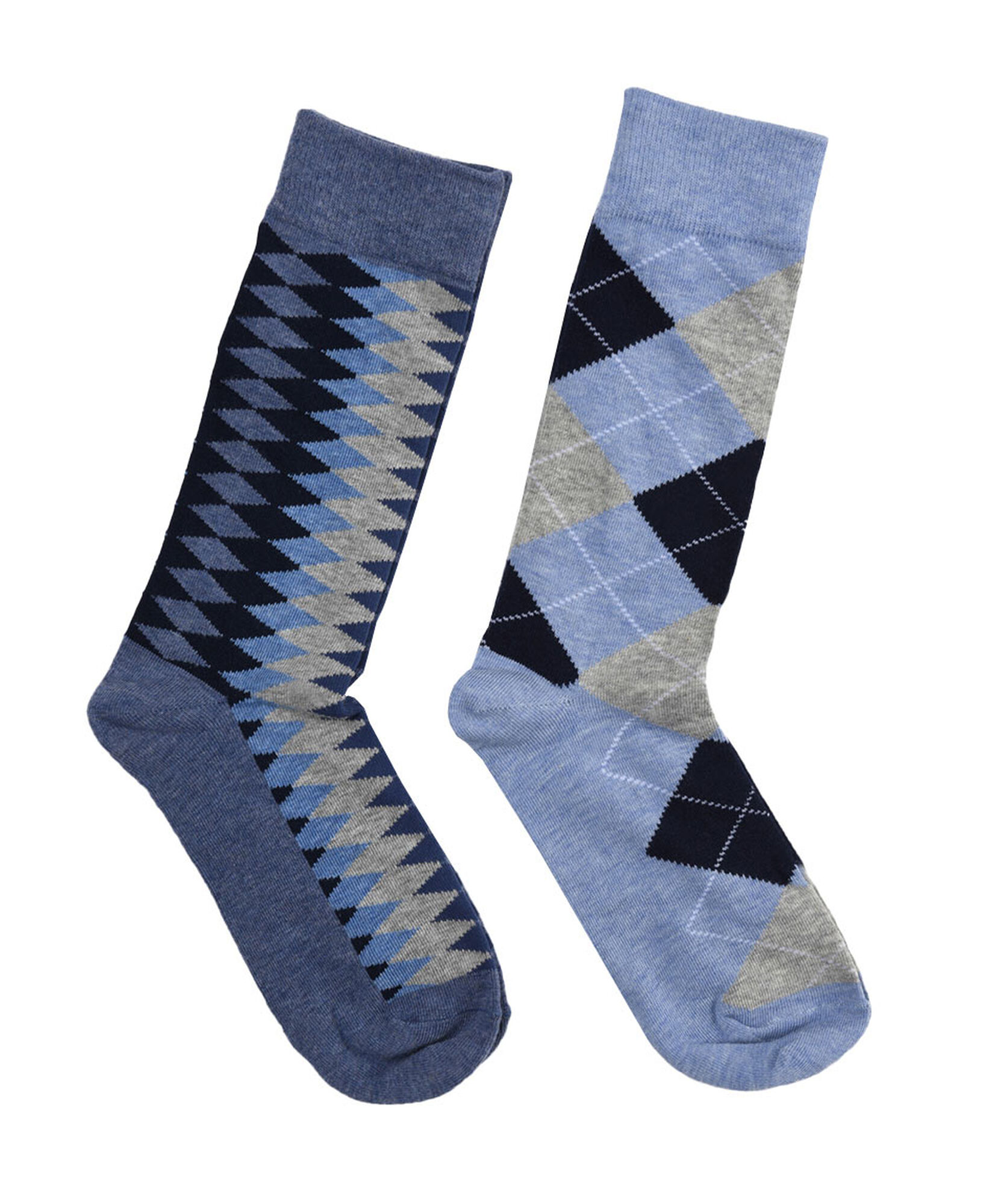 Pack 2 calcetines hombre rombos Pack 2 calcetines hombre rombos
