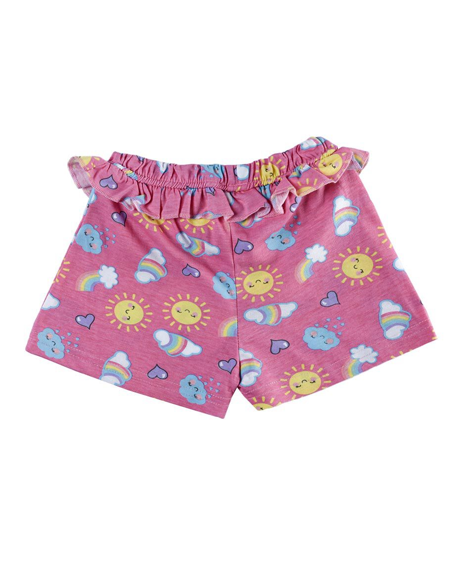 Short estampado