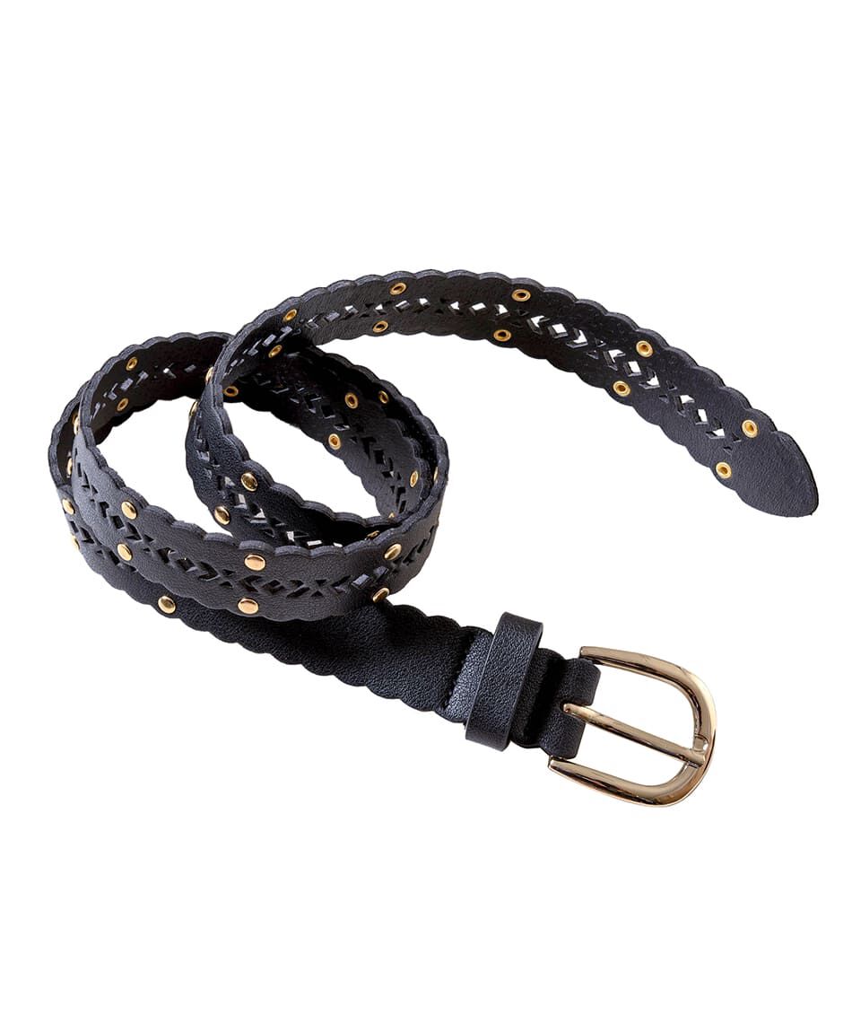 Cinturon tachas gold