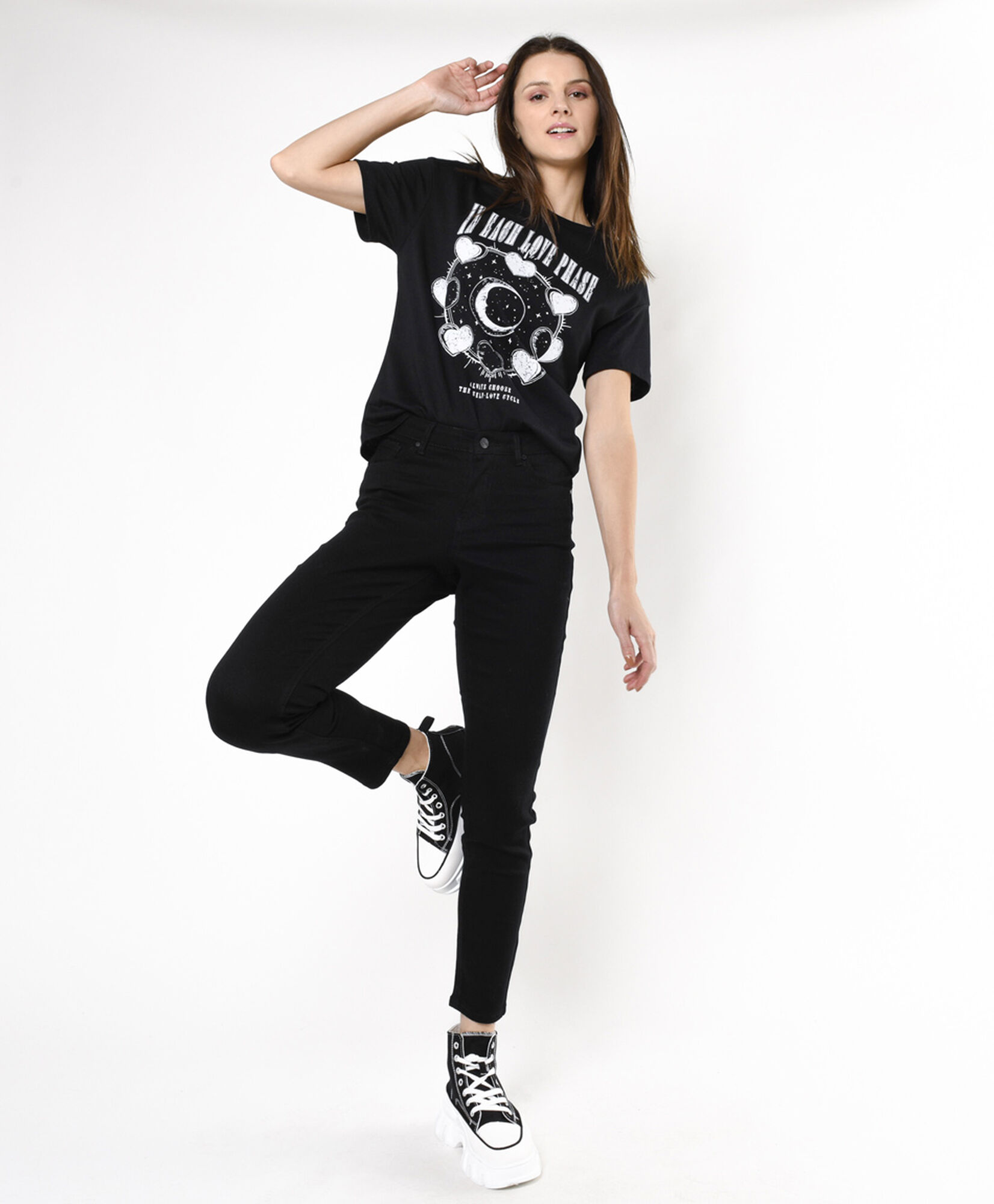 Jeans mujer negro skinny fit Jeans mujer negro skinny fit
