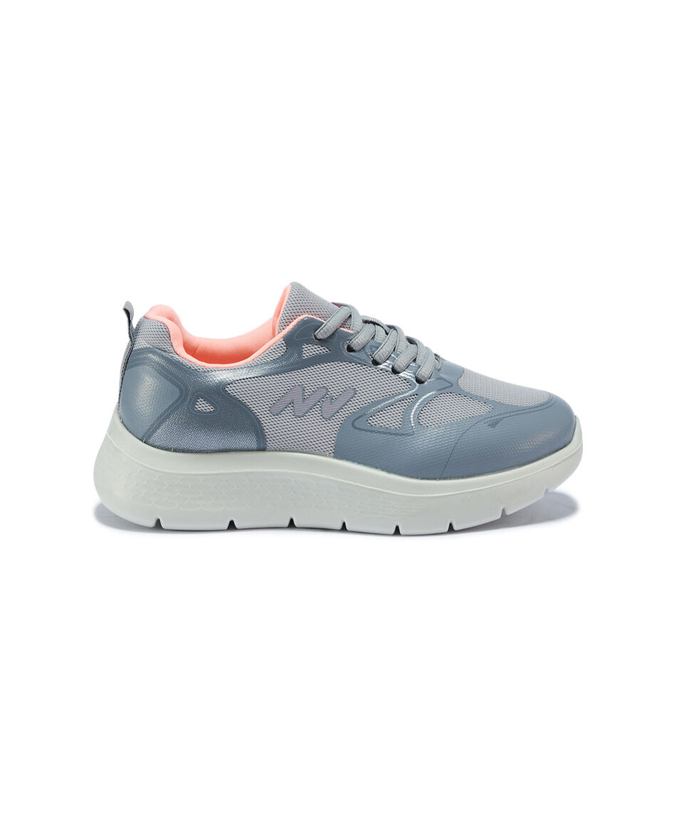 Zapatillas mujer comfort gris