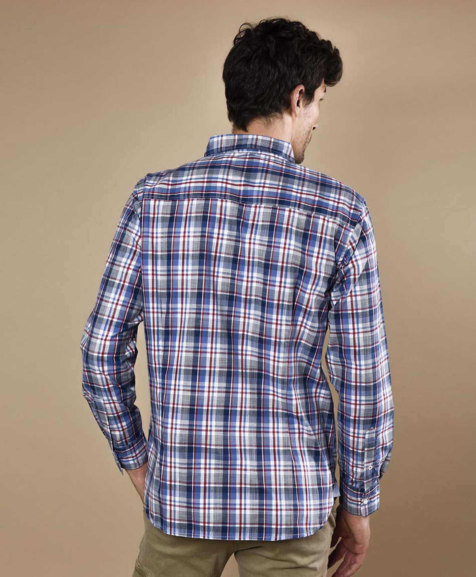 Camisa tartán manga larga Camisa tartán manga larga