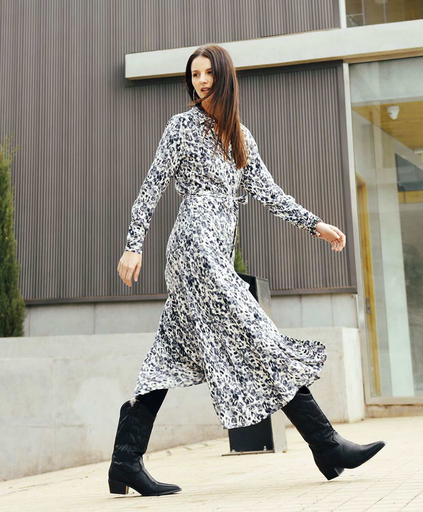 Vestido largo mujer estampado Vestido largo mujer estampado