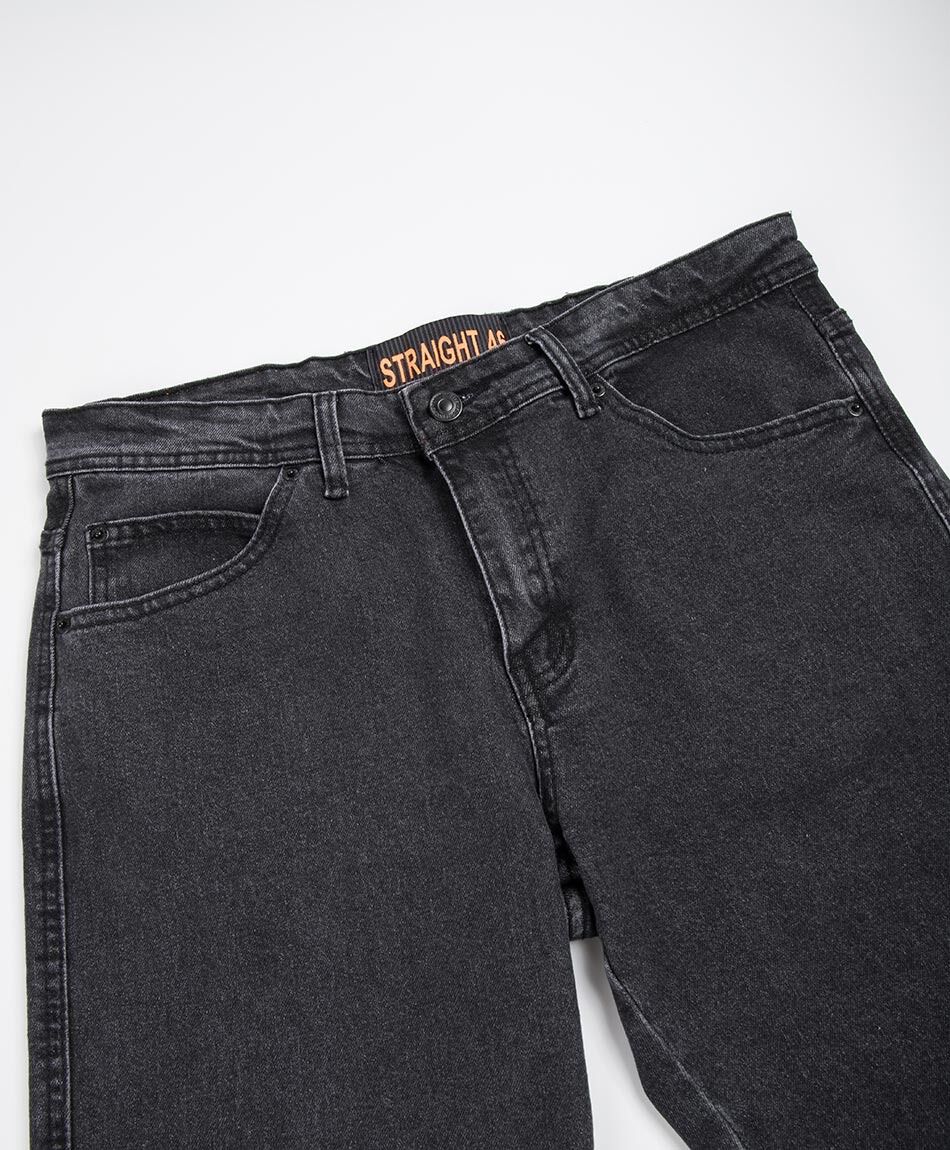Jeans hombre straight gris