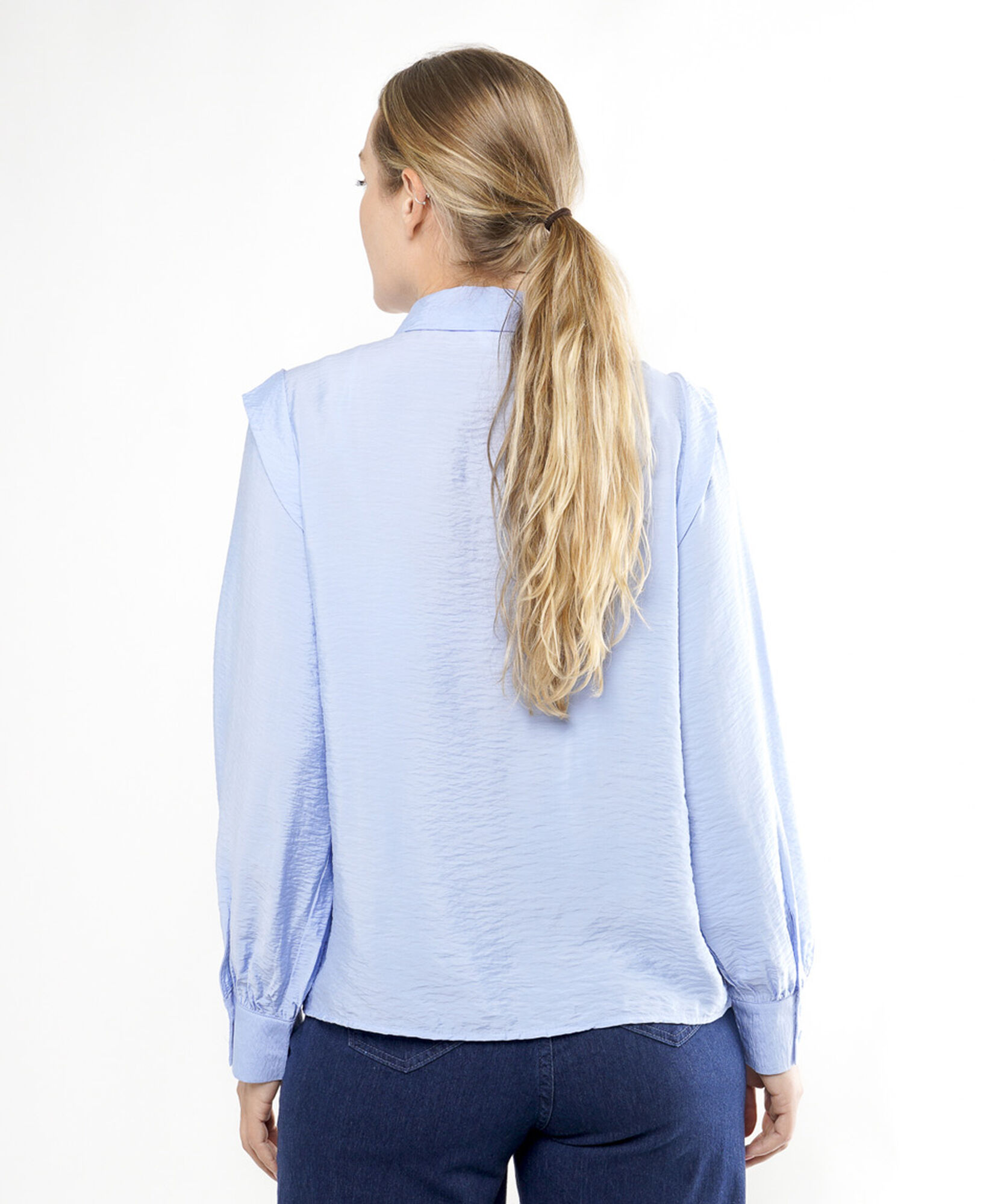 Blusa mujer vuelitos hombros Blusa mujer vuelitos hombros