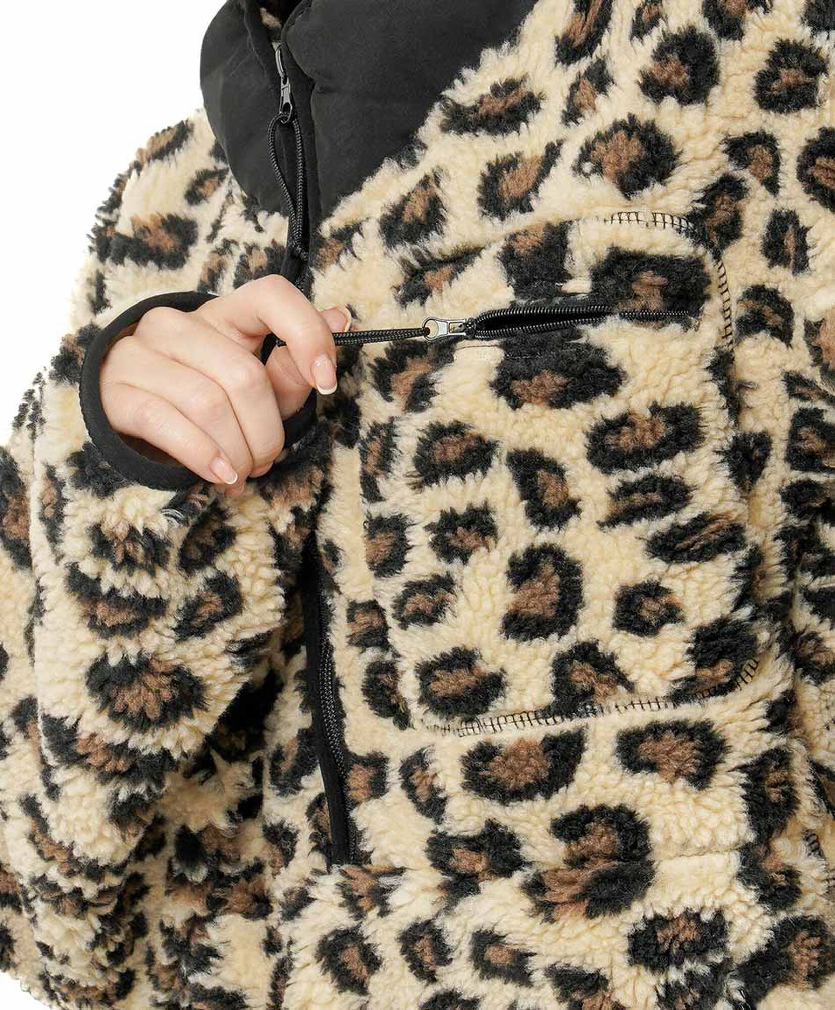 Chaqueta mujer chiporro animal print Chaqueta mujer chiporro animal print