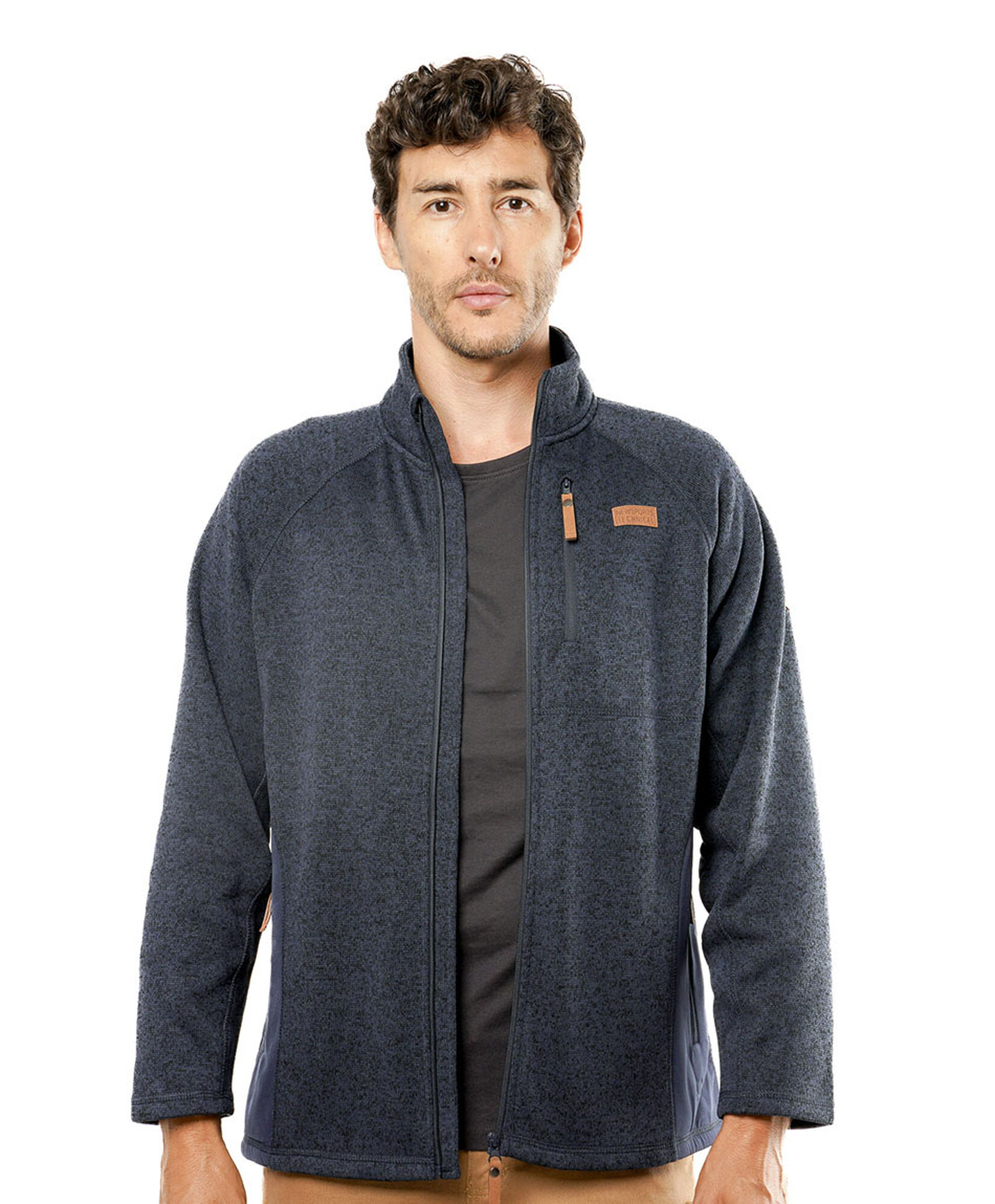 Chaqueta deportiva hombre estilo tejida Chaqueta deportiva hombre estilo tejida