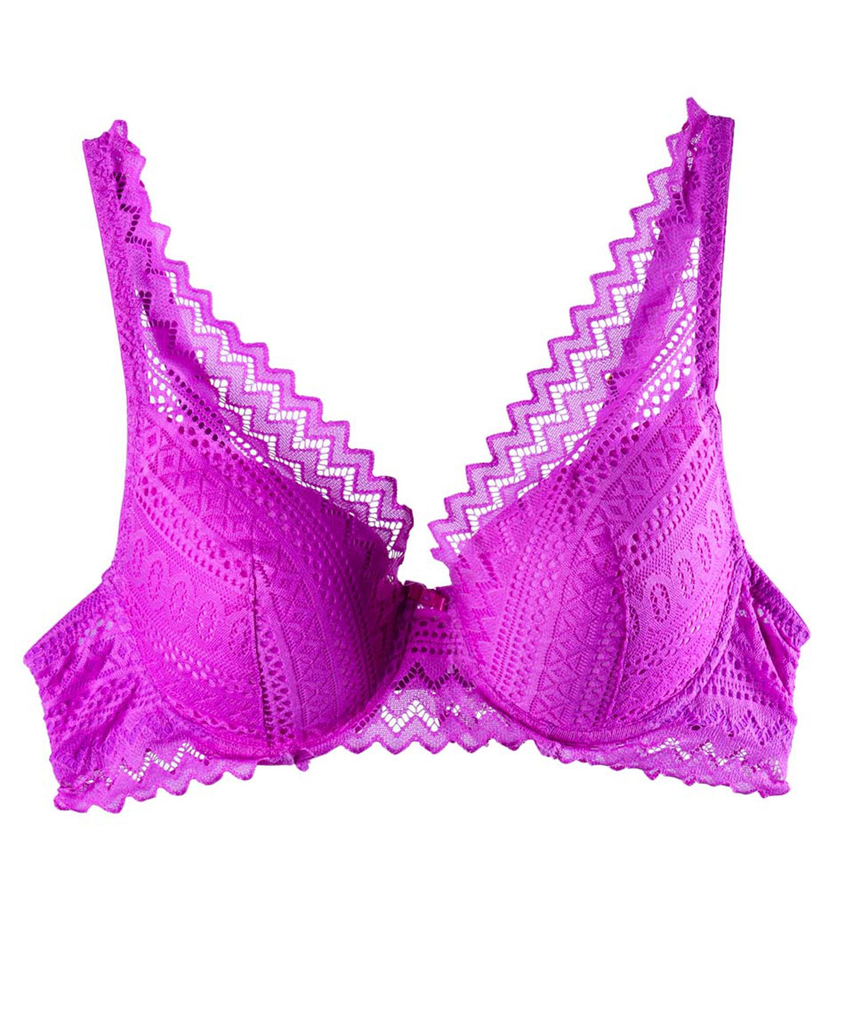 Sostén mujer encajes zigzag Sostén mujer encajes zigzag