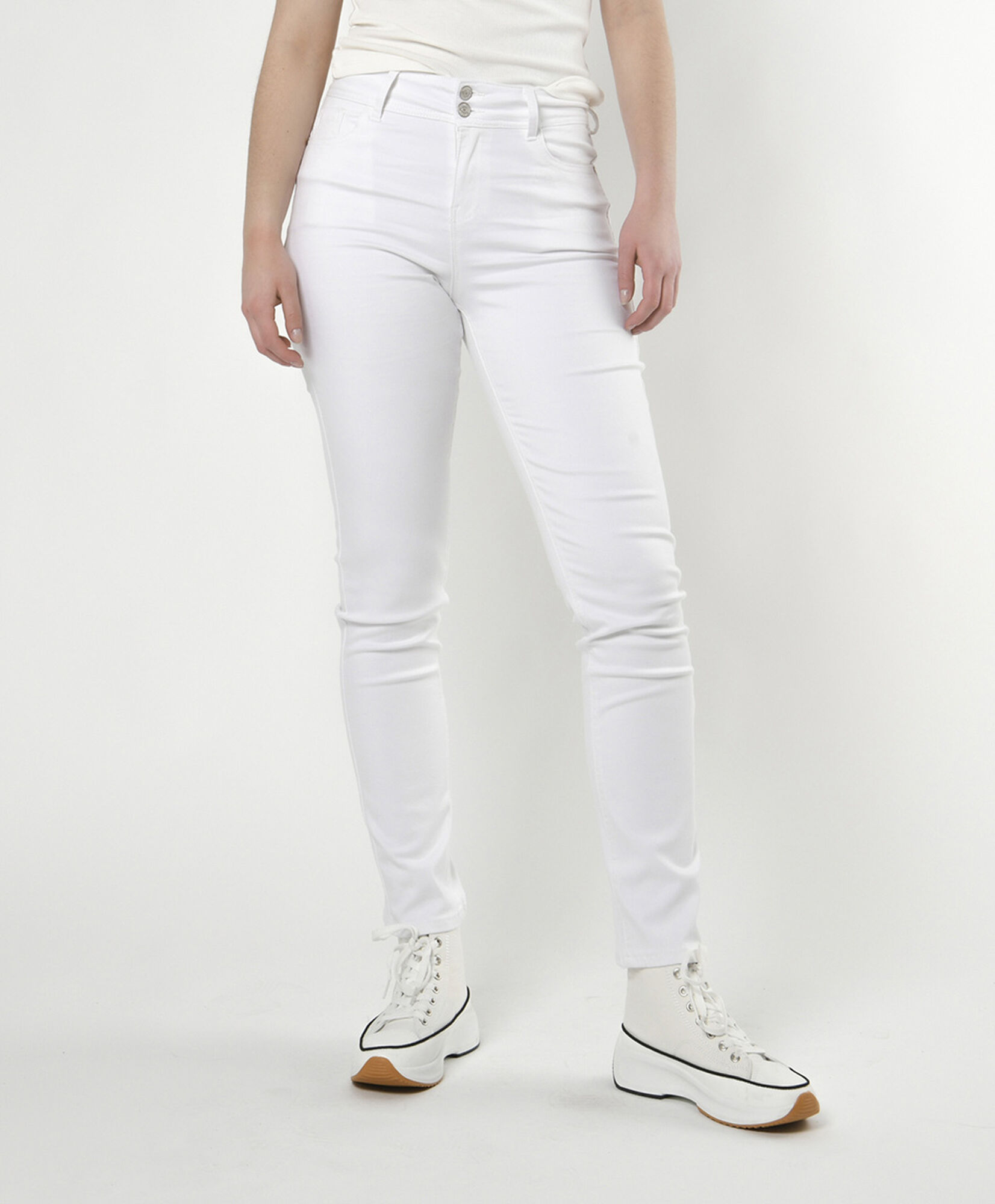 Jeans mujer blanco skinny fit Jeans mujer blanco skinny fit