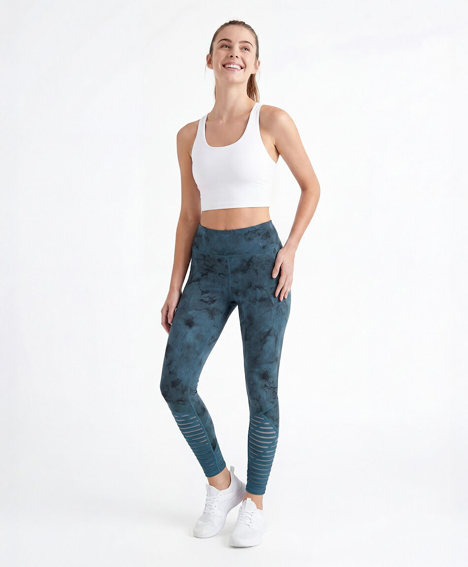 Calza deportiva mujer print malla
