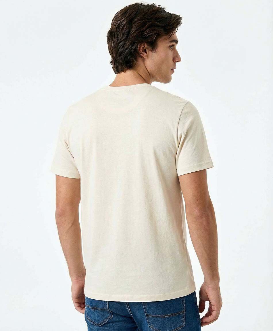 Polera hombre estampado forever