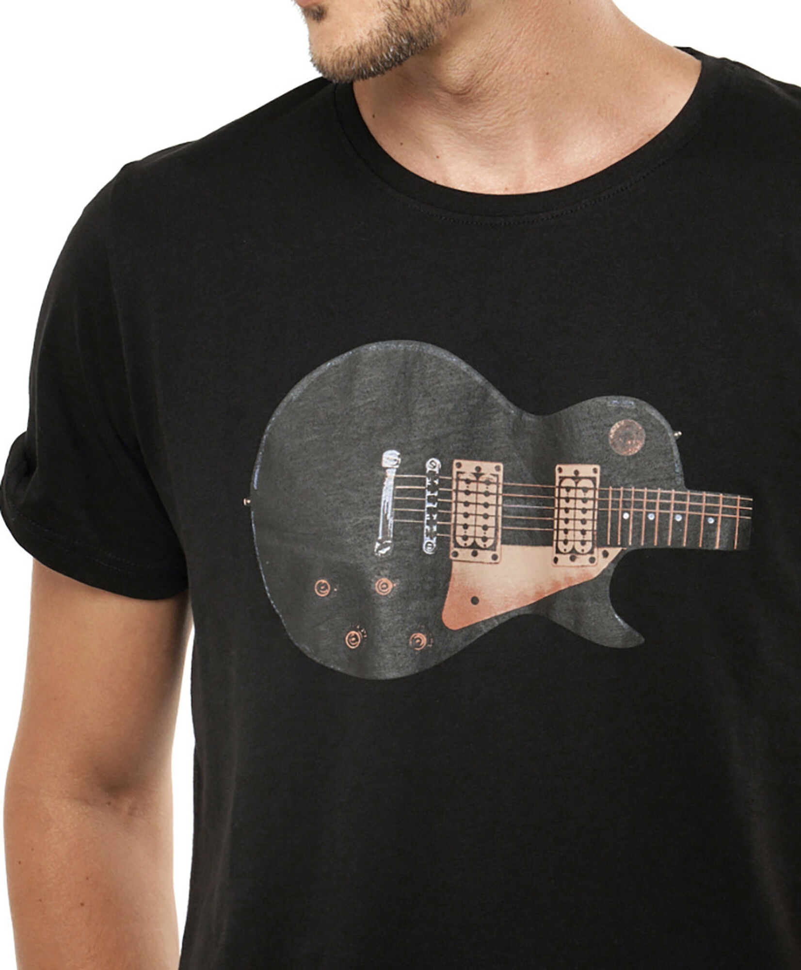 Polera hombre guitarra Polera hombre guitarra