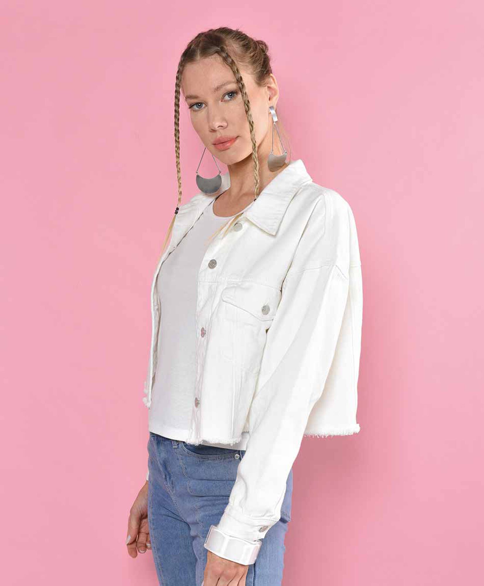 Chaqueta crop Chaqueta crop