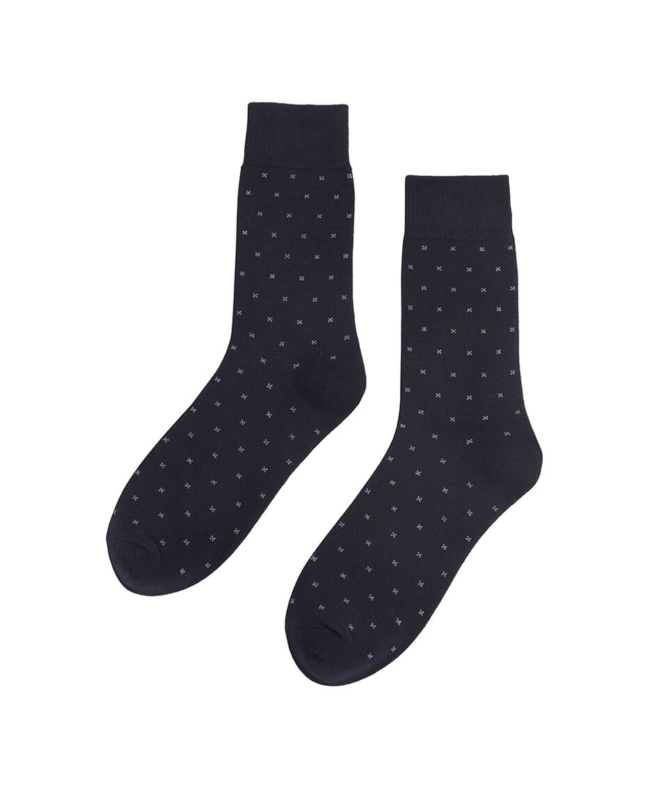 Pack 2 calcetines hombre rombos