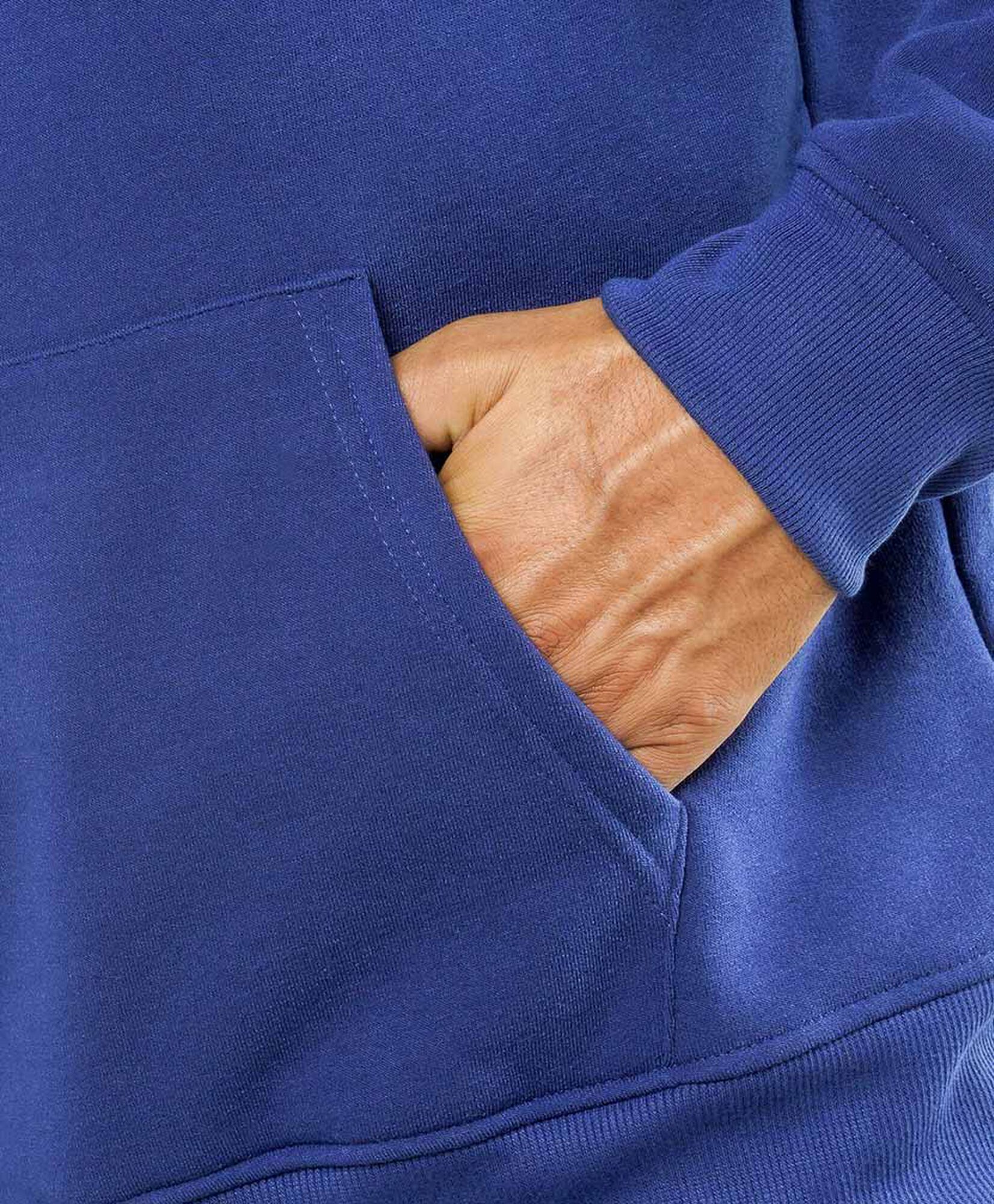 Polerón hombre estampado azul Polerón hombre estampado azul