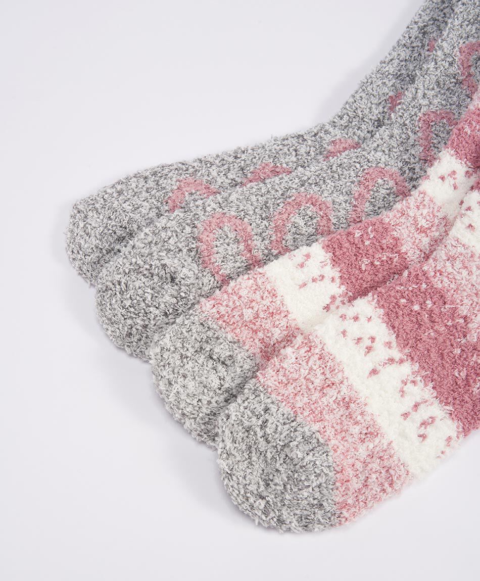 Pack 2 calcetines mujer invierno mix