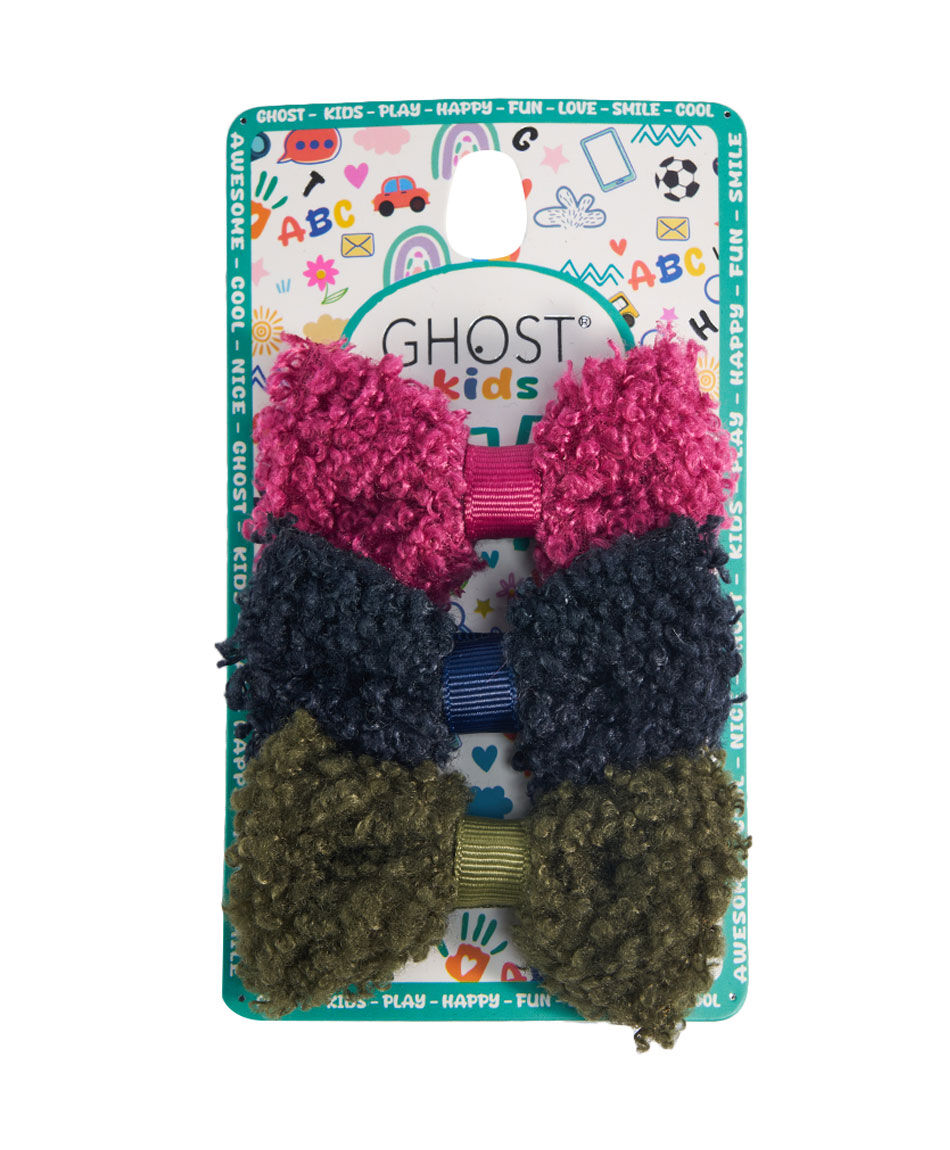 Set 3 pinches infantil cintas sherpa